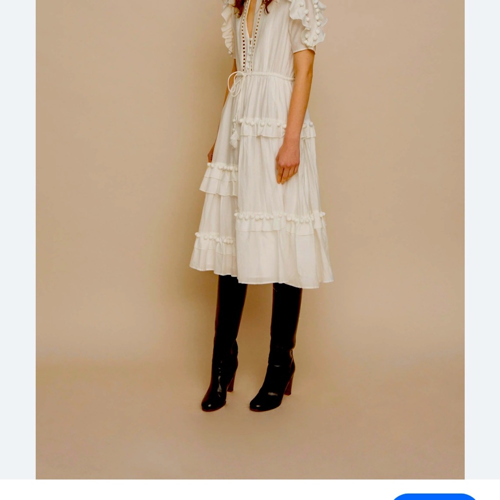 Sea Pom Pom dress - Picture 4 of 6